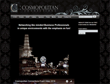 Tablet Screenshot of cosmopolitanconnections.com